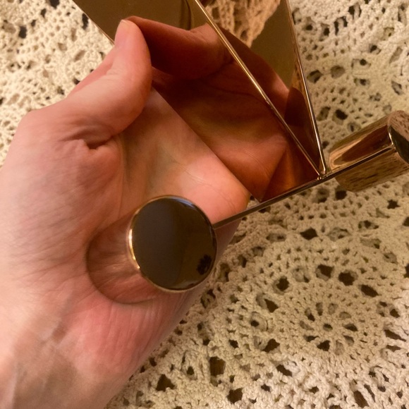 NWOT Georg Jensen Denmark Candlestick Holders - Set of 2 - Bronze Gold - Urkiola - Picture 9 of 15